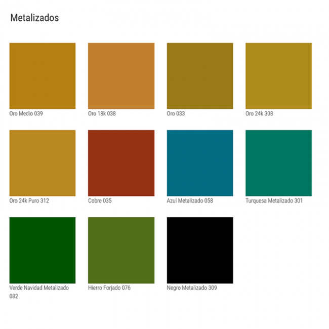 PINTURA ACRILICA METALIZADA, NACARADA Y ESCARCHADA FRANCO ARTE