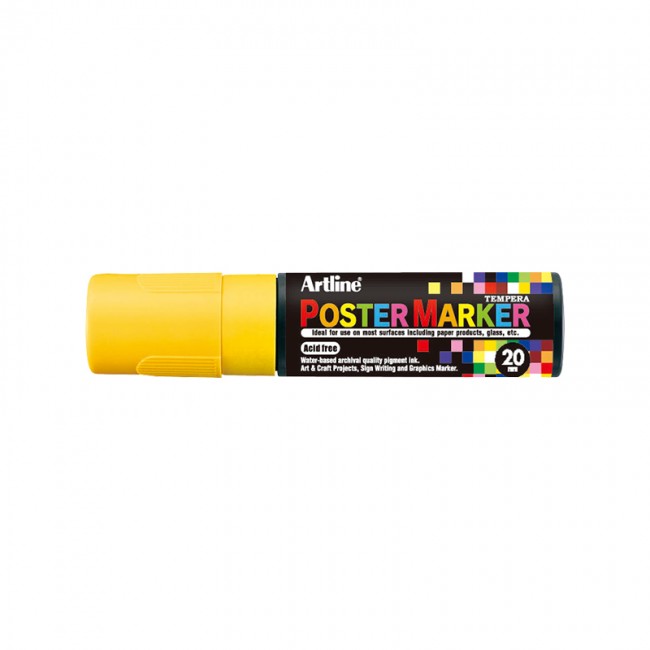Marcador de Vinilo Poster Marker 20 mm Artline | Punta Ancha 20 mm – Ideal Graffiti y Murales
