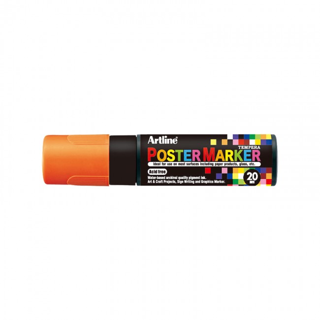 Marcador de Vinilo Poster Marker 20 mm Artline | Punta Ancha 20 mm – Ideal Graffiti y Murales