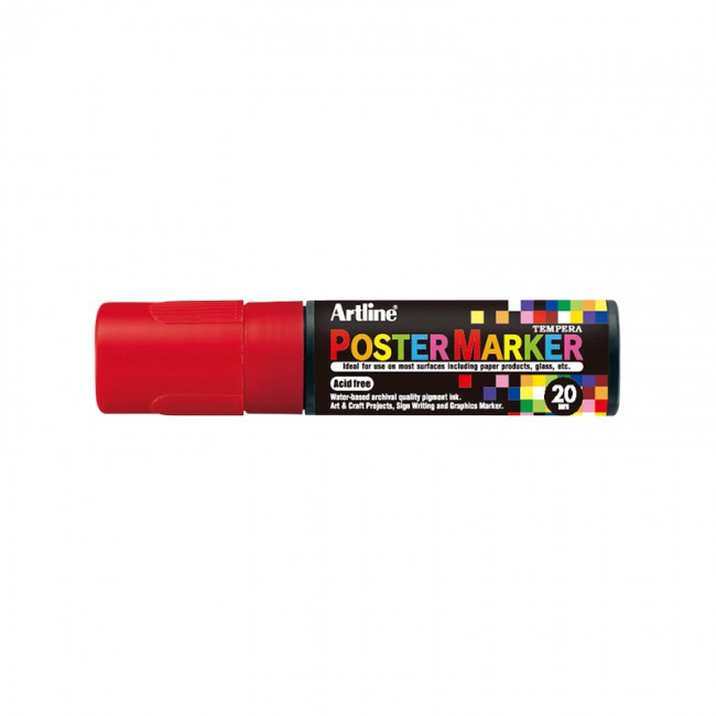 Marcador de Vinilo Poster Marker 20 mm Artline | Punta Ancha 20 mm – Ideal Graffiti y Murales