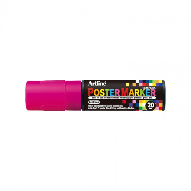 Marcador de Vinilo Poster Marker 20 mm Artline | Punta Ancha 20 mm – Ideal Graffiti y Murales