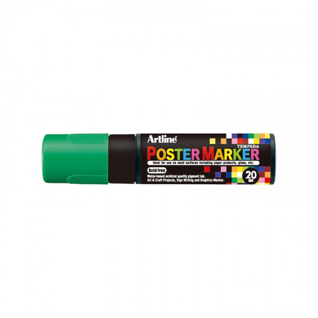 Marcador de Vinilo Poster Marker 20 mm Artline | Punta Ancha 20 mm – Ideal Graffiti y Murales