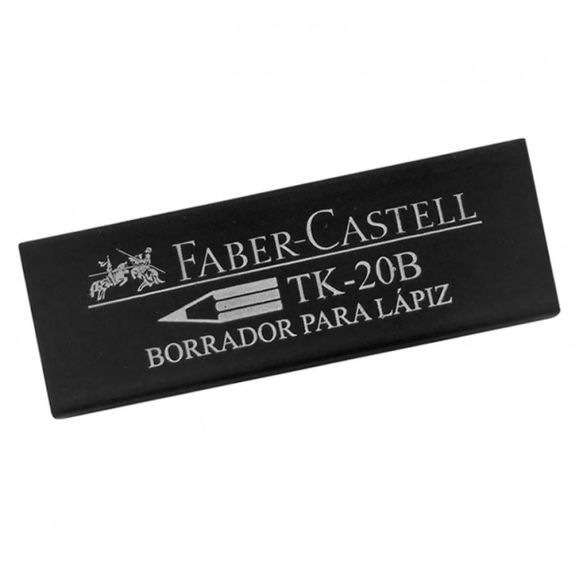 Borrador negro TK-20 faber castell