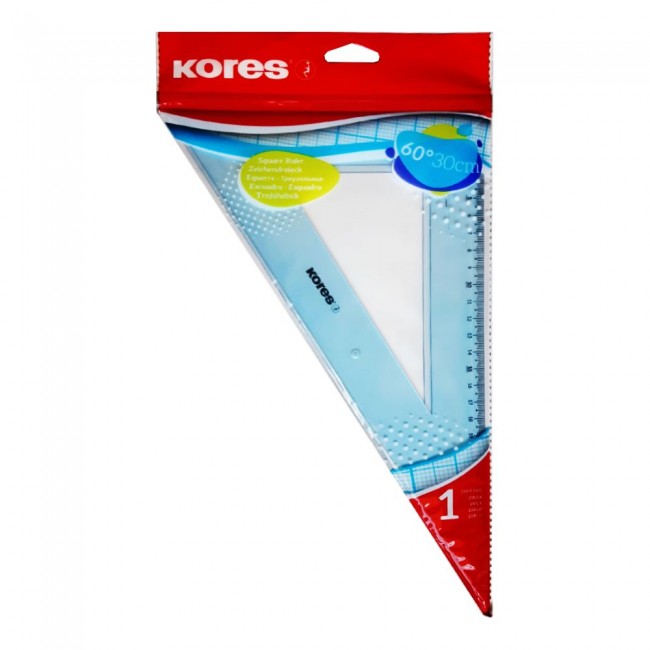 Kores Square ruler 60-30cm
