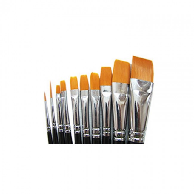 RANCHO Artistic Flat Brush Nylon Hai REF. 3462