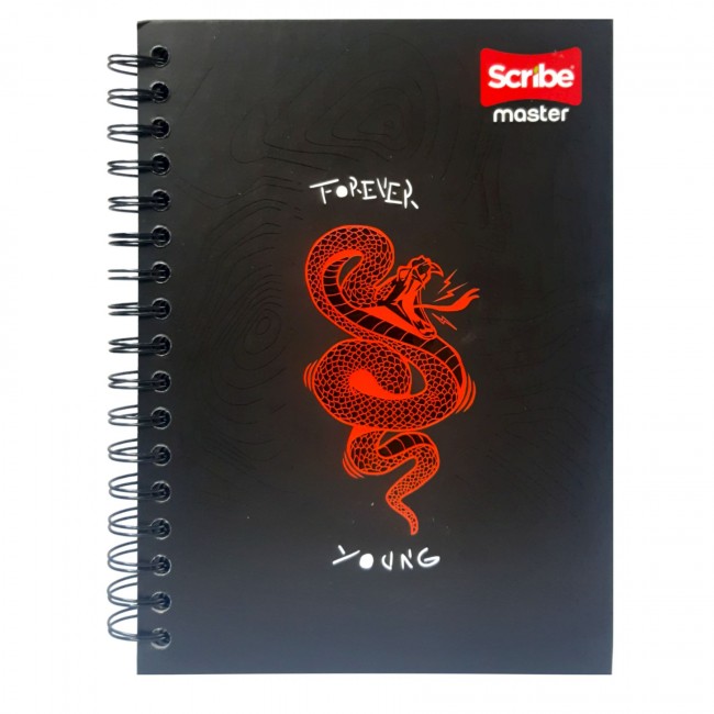 Agenda Scribe Master 95 Masculino 7 Materias Argollada – 175 Hojas Cuadriculadas