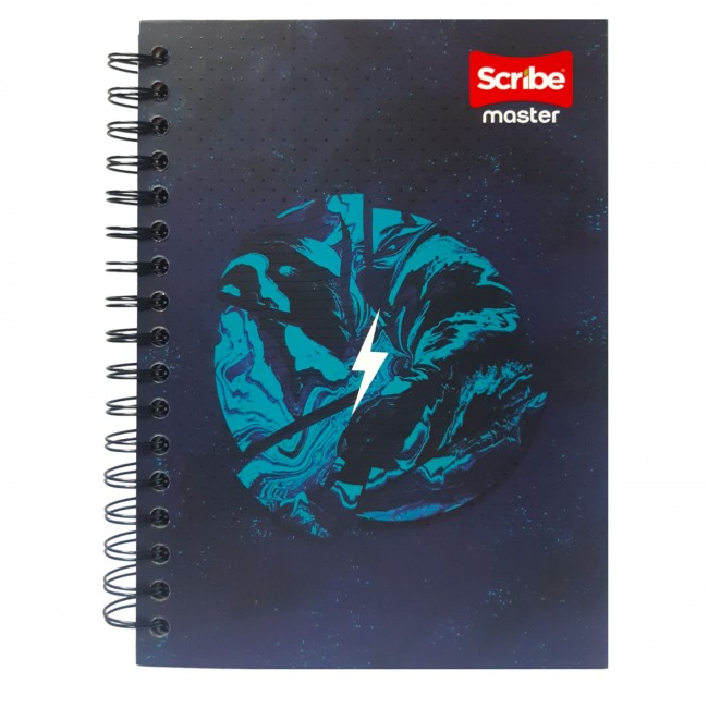 Agenda Scribe Master 95 Masculino 7 Materias Argollada – 175 Hojas Cuadriculadas