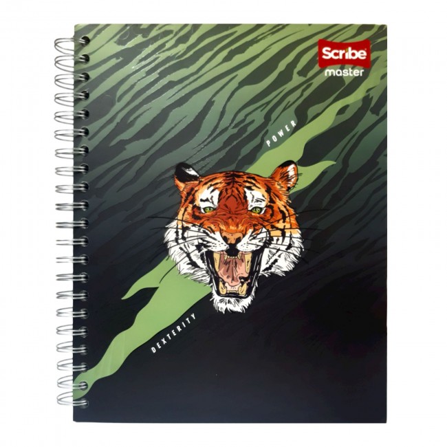 Agenda Scribe Master 105 Masculino 7 Materias Argollada – 175 Hojas Cuadriculadas