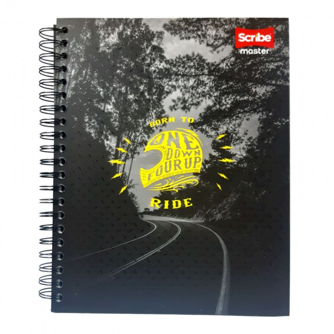 Agenda Scribe Master 105 Masculino 7 Materias Argollada – 175 Hojas Cuadriculadas