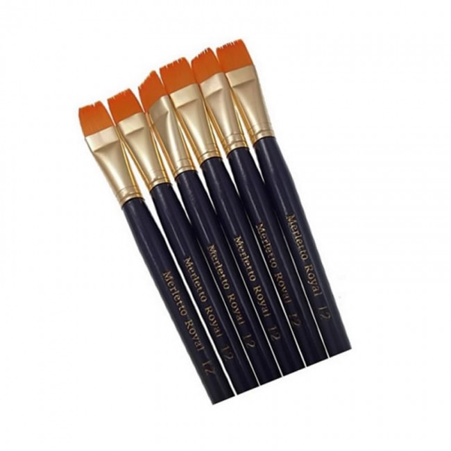 MARLETTO Flat Brush No.12