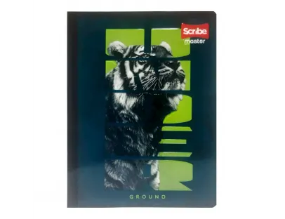 Scribe Notebook, Grid, 50 sheets, Master m+s