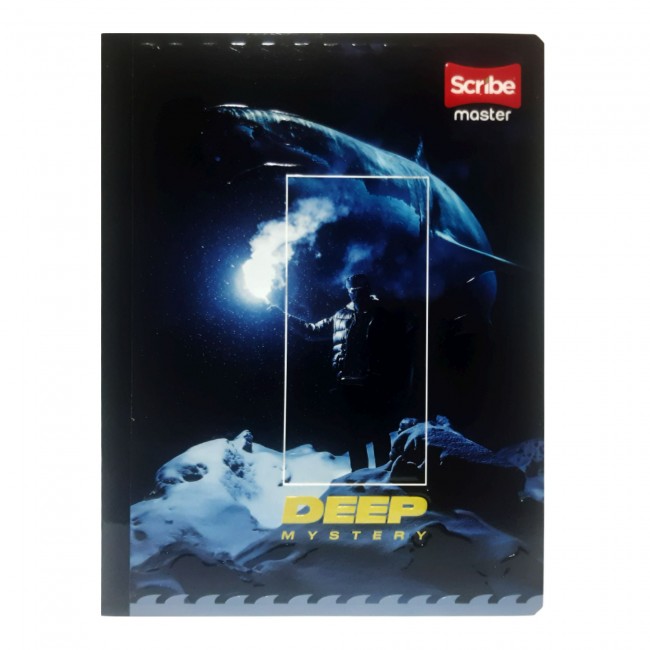 SCRIBE Notebook, Lined, 50 sheets, Master. boy