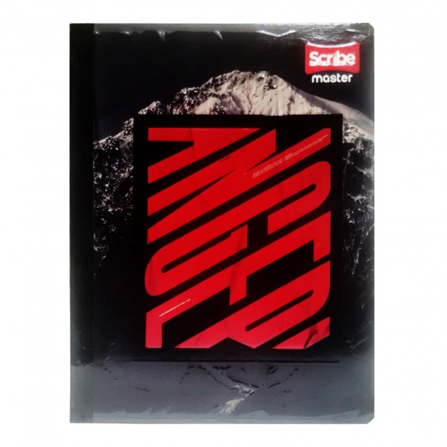 SCRIBE Notebook, Lined, 50 sheets, Master. boy