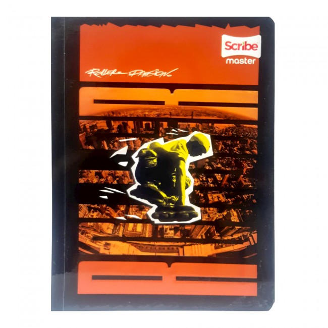 SCRIBE Notebook, Lined, 50 sheets, Master. boy