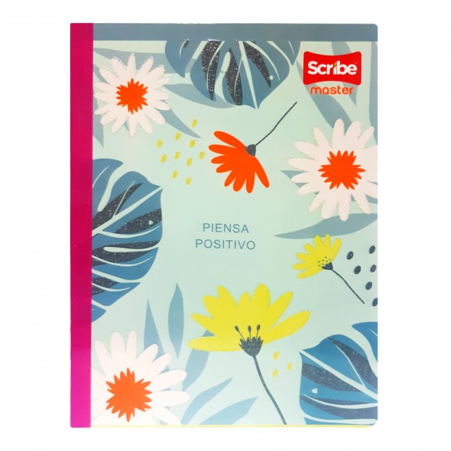 Cuaderno Cosido Master M+S Niña Scribe 50 Hojas Rayado – Diseños Femeninos