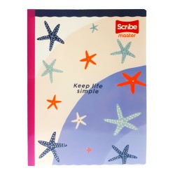 SCRIBE Notebook, Lined, 50 sheets, Master girl