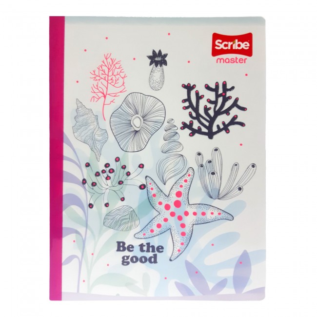 Cuaderno Cosido Master M+S Niña Scribe 50 Hojas Rayado – Diseños Femeninos