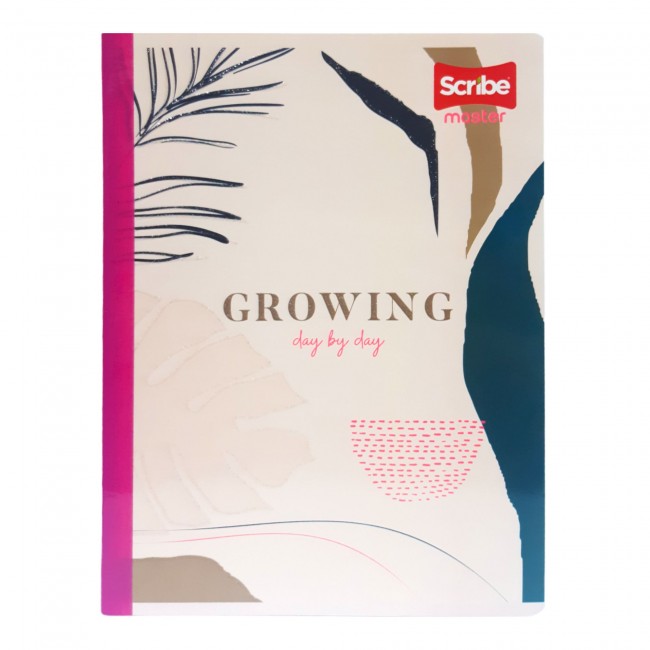 Cuaderno Cosido Master M+S Niña Scribe 50 Hojas Rayado – Diseños Femeninos
