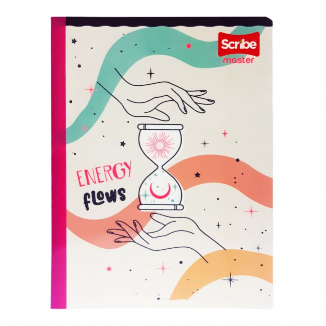 Cuaderno Cosido Master M+S Niña Scribe 50 Hojas Rayado – Diseños Femeninos