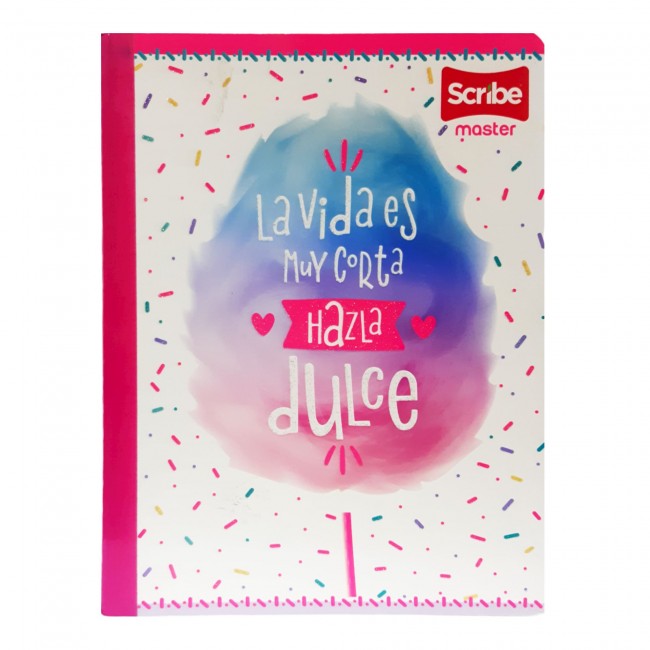 SCRIBE Notebook, Double Lined, 100 sheets, Master, girl