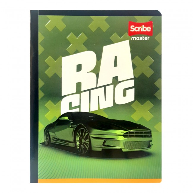 SCRIBE Notebook, Double Lined, 100 sheets, Master, boy