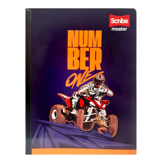 Cuaderno Cosido Master Doble Línea Niño Scribe 100 Hojas – Ferrocarril Preescolar