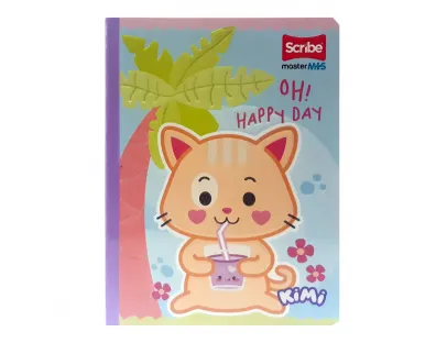 Cuaderno Cuadritos B Mix 100 hojas Master M+s Scribe