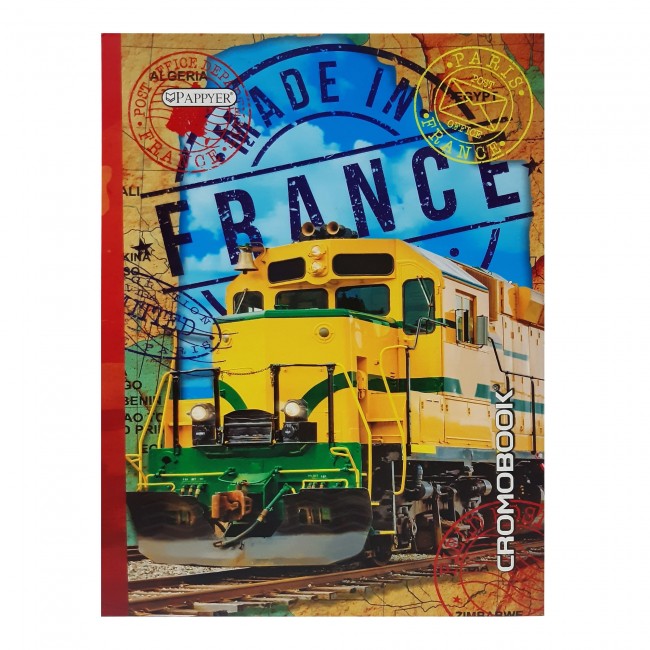 Cuaderno Cosido Cromobook Pappyer 100 Hojas Cuadriculado Niño – Pasta Dura Motivos Infantiles