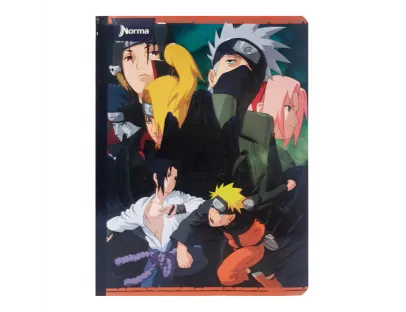 NORMA Notebook Sewing Grid 100 Leaves Naruto