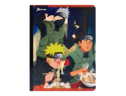 NORMA Notebook Sewing Grid 100 Leaves Naruto