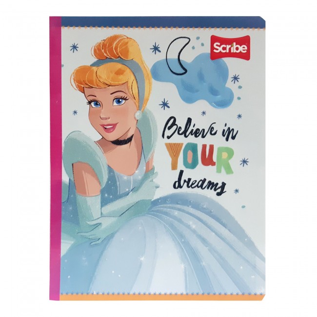 SCRIBE notebook sewing grid 100 leaves Princess