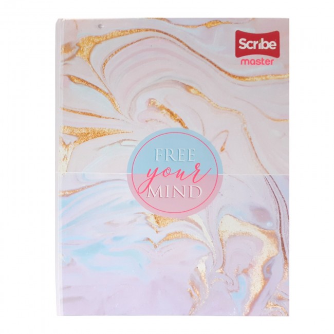 SCRIBE Notebook sewing grid 100 Leaves Master