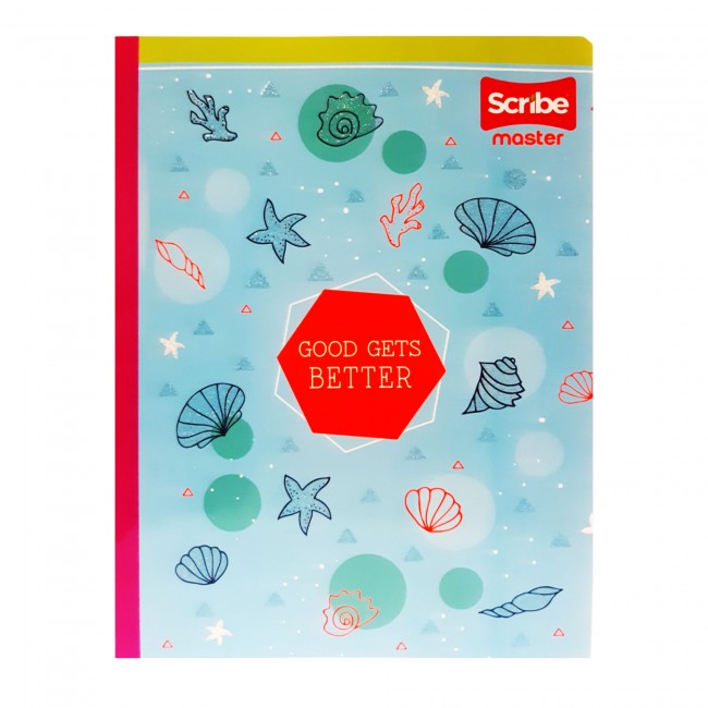 Scribe Notebook Sewing Grid 100 Leaves Master girl