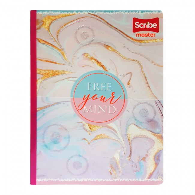 Scribe Notebook Sewing Grid 100 Leaves Master girl