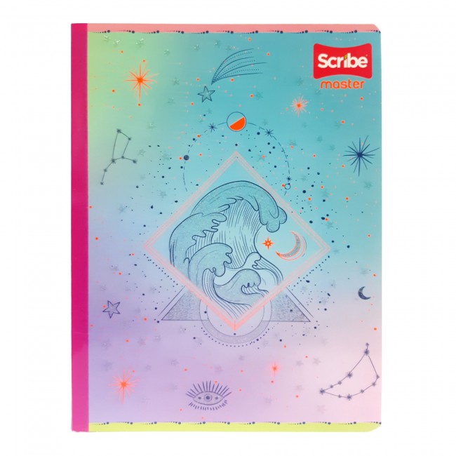 Scribe Notebook Sewing Grid 100 Leaves Master girl