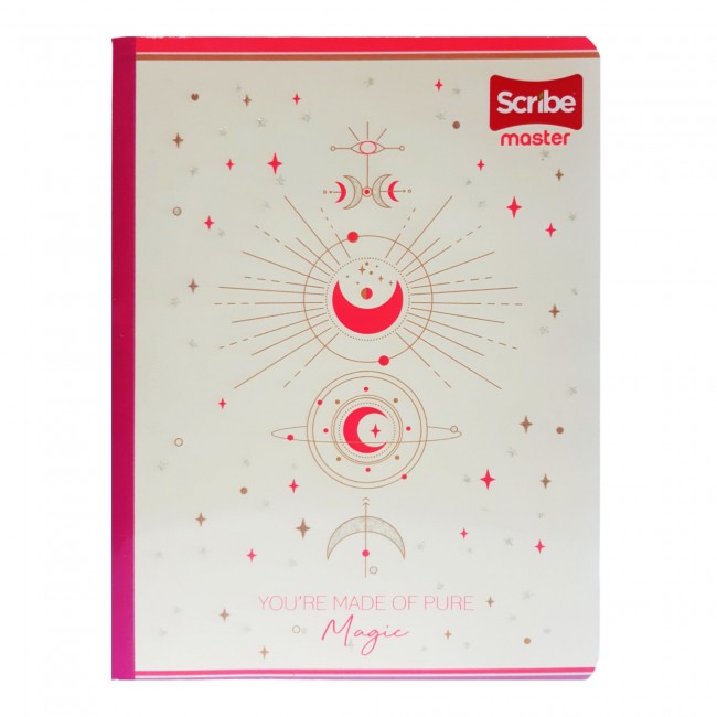 Scribe Notebook Sewing Grid 100 Leaves Master girl