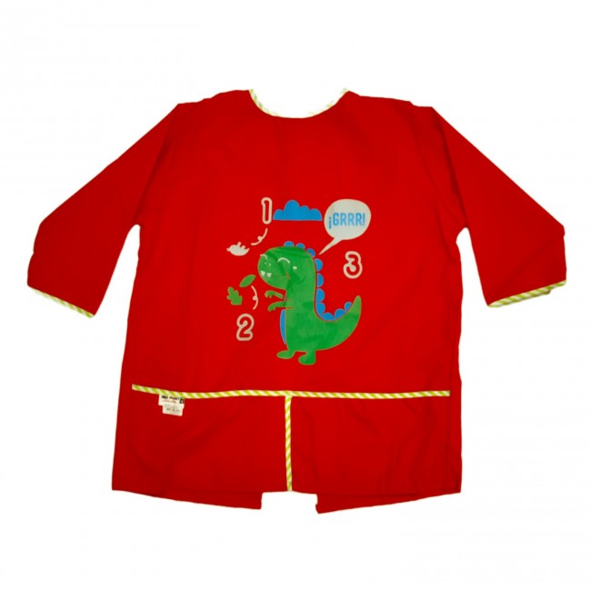 Delantal tela antifluido con mangas