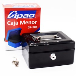 Caja Menor No6 - 6", Metálica, 6 Divisiones