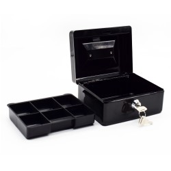 Caja Menor No10 - 10", Metálica, 6 Divisiones