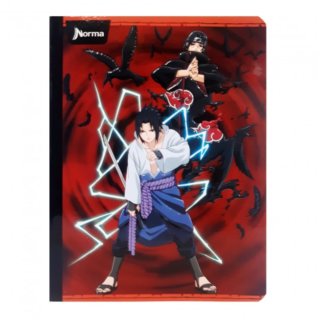 Cuaderno Cosido Naruto Norma 50 Hojas Cuadriculado – Carátula Oficial