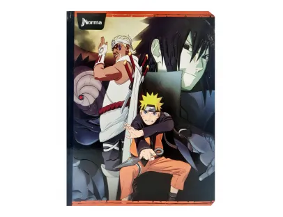 NORMA Notebook, Grid, 50 sheets, Naruto