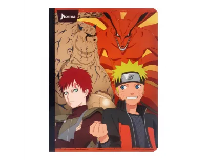 NORMA Notebook, Grid, 50 sheets, Naruto