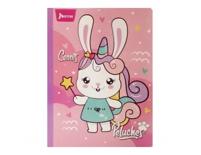 NORMA Notebook, Grid, 50 sheets, Peluches fantasy