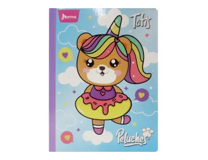 NORMA Notebook, Grid, 50 sheets, Peluches fantasy