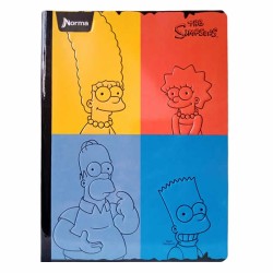 NORMA Notebook, Grid, 50 sheets,  The Simpsons