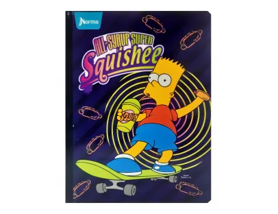 NORMA Notebook, Grid, 50 sheets,  The Simpsons