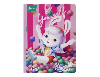 NORMA Notebook, Lined, 100 sheets, Peluches