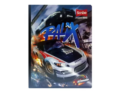 SCRIBE Notebook, Lined, 100 sheets, Xtreeme