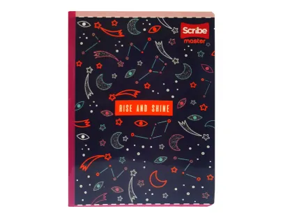 SCRIBE Notebook, Lined, 100 sheets, Master