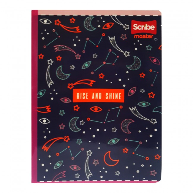 SCRIBE Notebook, Lined, 100 sheets, Master